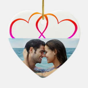 Liebe Keramik Ornament