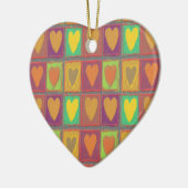 Liebe Keramik Ornament (Links)