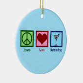 Liebe Keramik Ornament (Rechts)