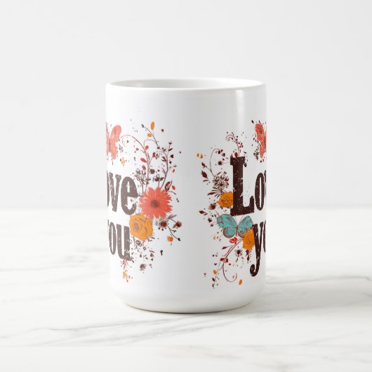 Liebe Keramik Tasse (Mittel)