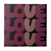 Liebe Keramik Tile Fliese (Vorderseite)