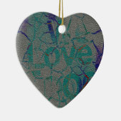 Liebe Keramikornament (Rechts)