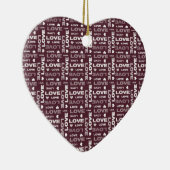 Liebe Keramikornament (Rechts)