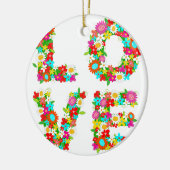 Liebe Keramikornament (Links)