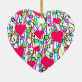 Liebe Keramikornament (Vorne)