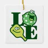 Liebe Keramikornament (Vorderseite)