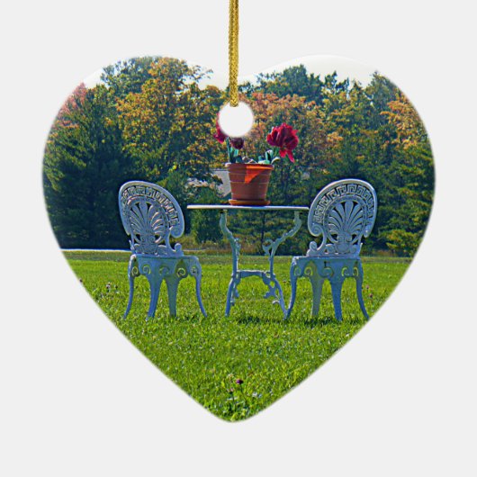 Liebe Keramikornament (Hinten)
