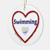 Liebe Keramikornament (Links)