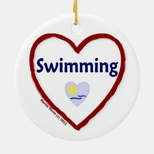 Liebe Keramikornament (Hinten)