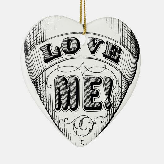 Liebe Keramikornament (Rechts)