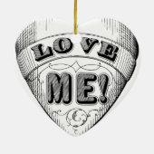 Liebe Keramikornament (Hinten)