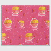Liebe Ketchup Geschenkpapier (Flach)