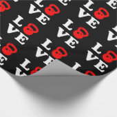 Liebe Kettlebell - für Geschenkpapier (Ecke)