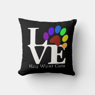 LIEBE Key West Cats Pillow Kissen