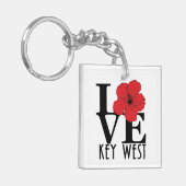 LIEBE Key West Florida Schlüsselanhänger (Vorderseite links)