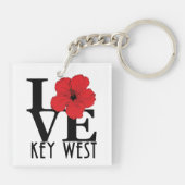 LIEBE Key West Florida Schlüsselanhänger (Rückseite)
