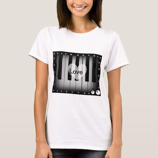 Liebe Keys_ T-Shirt (Vorderseite)