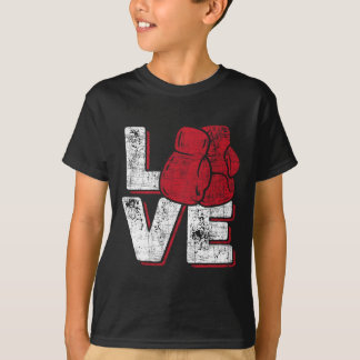 Liebe - Kickboxer Kickboxen Fitness Workout Martia T-Shirt