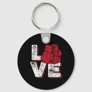 Liebe - Kickboxer Kickboxing Fitness Workout Marti Schlüsselanhänger