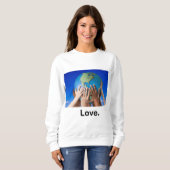 Liebe Kids Hands Sweatshirt (Vorne ganz)
