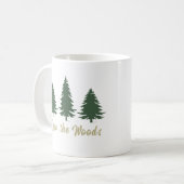 Liebe Kiefernwälder Kaffeetasse (Vorderseite Links)