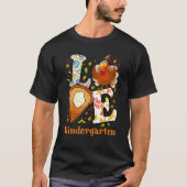 Liebe Kindergarten Lehrerin Türkei Schule T-Shirt (Vorderseite)