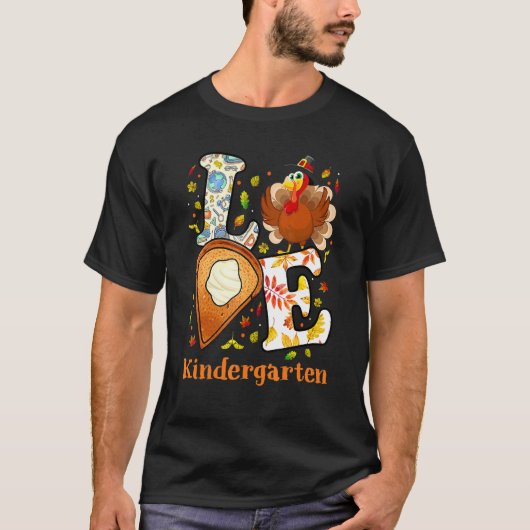 Liebe Kindergarten Lehrerin Türkei Schule T-Shirt (Vorderseite)