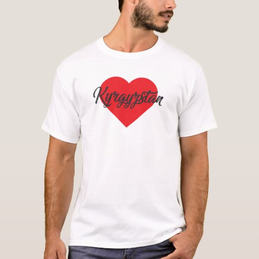 Liebe Kirgisistan T-Shirt (Vorderseite)
