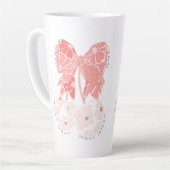 Liebe Kirsche viel lustiges Obst Milchtasse (Linke Ecke)