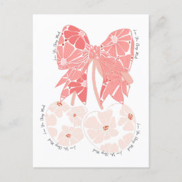 Liebe Kirsche viel lustiges Obst Postkarte