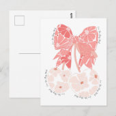 Liebe Kirsche viel lustiges Obst Postkarte (Vorne/Hinten)