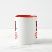 Liebe Kirsche viel lustiges Obst Tasse (Zentrum)