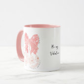 Liebe Kirsche viel lustiges Obst Tasse (Vorderseite Links)