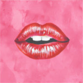 Liebe Kiss Aufkleber (Vorderseite)