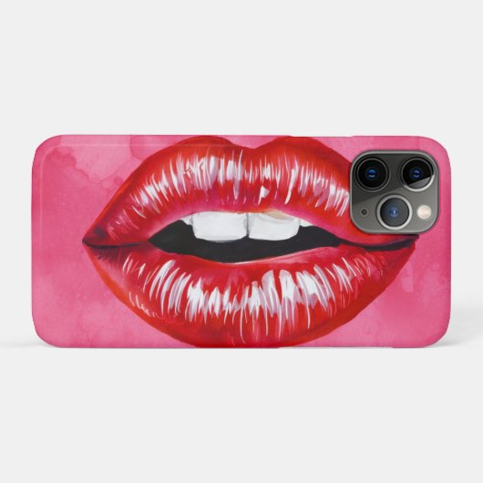 Liebe Kiss Case-Mate iPhone Hülle (Rückseite (Horizontal))