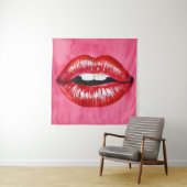 Liebe Kiss Wandteppich (Beispiel)