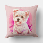 Liebe Kissen für Welpen - Dekoration für Kinderzim (Rückseite)