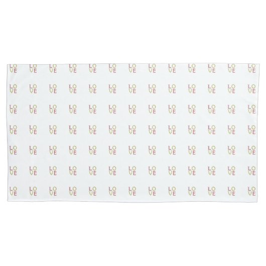 Liebe Kissenbezug (Vorderseite-Links)