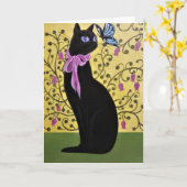 LIEBE KITÄT, GEBURTSKARTE KARTE (Gelbe Blume)