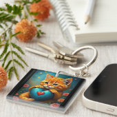 Liebe Kitty Schlüsselanhänger (Vorderseite rechts)