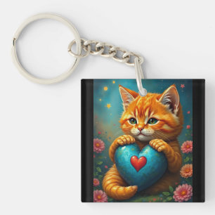 Liebe Kitty Schlüsselanhänger