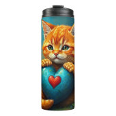 Liebe Kitty Thermosbecher (Vorderseite)