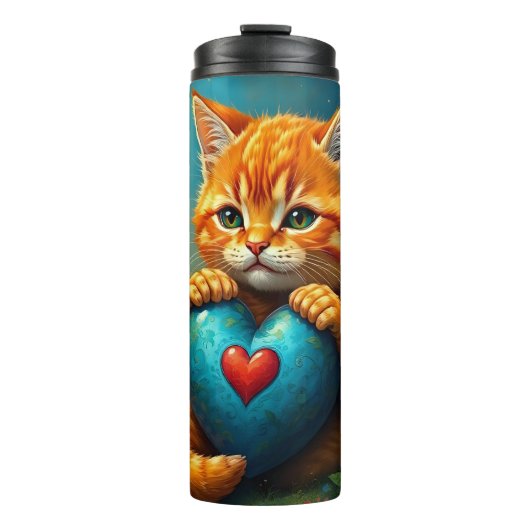 Liebe Kitty Thermosbecher (Vorderseite)