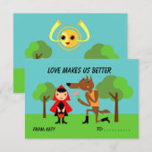 Liebe Klassenzimmer Kinder Valentinin (Vorne/Hinten)