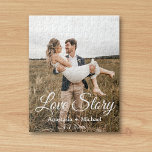 Liebe, klassische Kalligraphie, Hochzeitsgeschicht Puzzle<br><div class="desc">Liebe-Story,  Klassik-Drehbuch,  Country-Hochzeit-Foto,  kundenspezifisch</div>