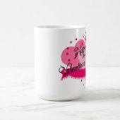 Liebe - klassische weiße Tasse (Mittel)