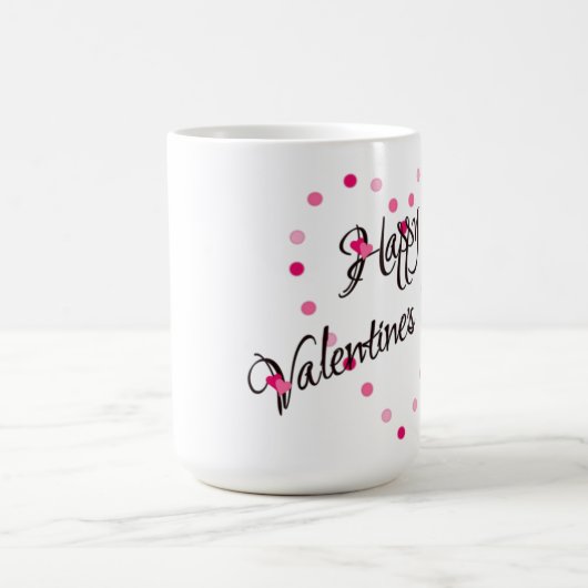 Liebe - klassische weiße Tasse (Mittel)