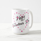 Liebe - klassische weiße Tasse (VorderseiteRechts)