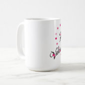 Liebe - klassische weiße Tasse (Vorderseite Links)