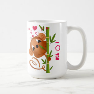 Liebe - klassische weiße Tasse